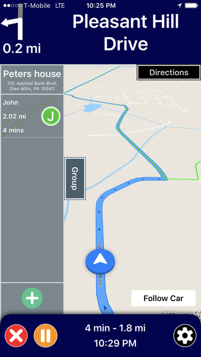 Group GPS Navigation screenshot 2