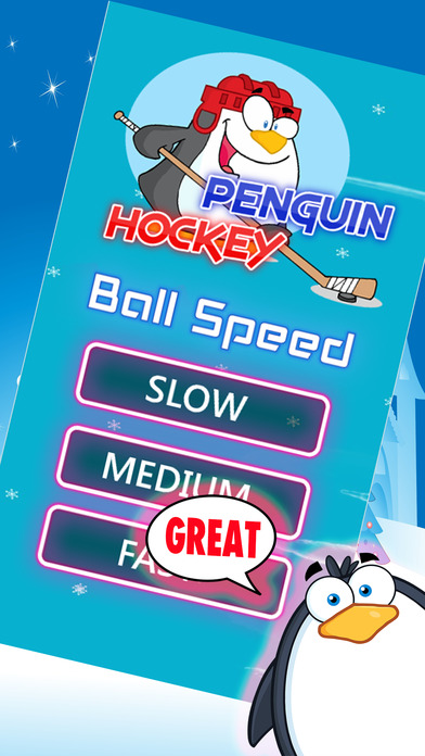Penguin Fight Glow Ice Hockey Shootout Extreme screenshot 3