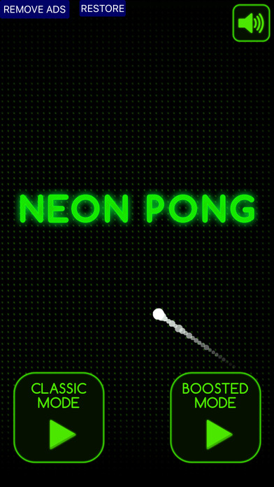 Neon Ping Pong screenshot 2