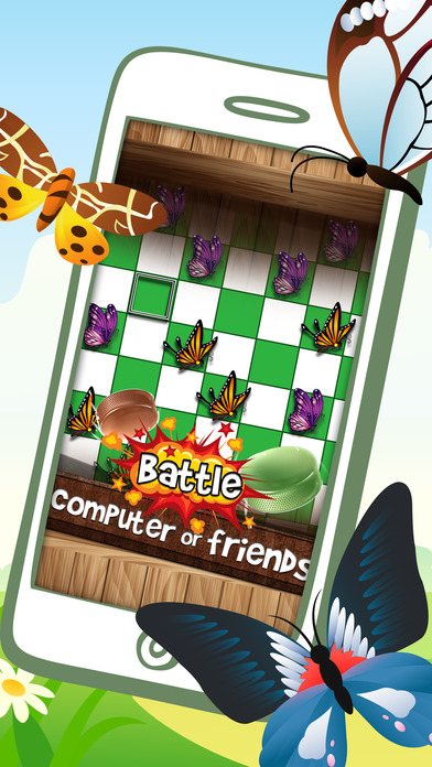 Butterfly Themes Checker Boards Puzzles Games screenshot 2