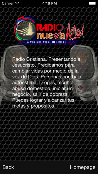 Radio Nueva Actitud screenshot 3