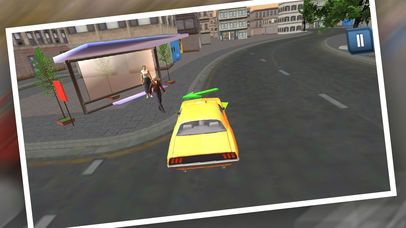 Crazy City Taxi Car Driving Pro screenshot 3