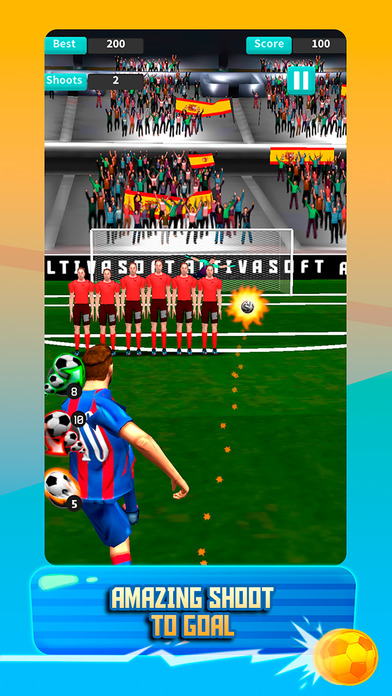 Real Soccer Shoot Goal 2017 screenshot 3