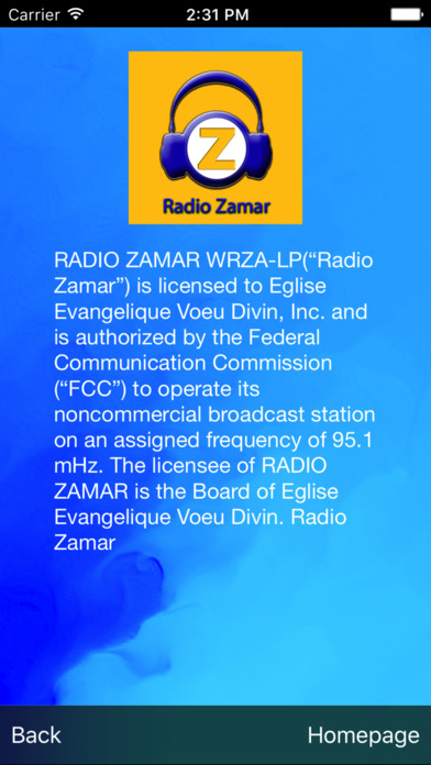Radio-Zamar screenshot 2