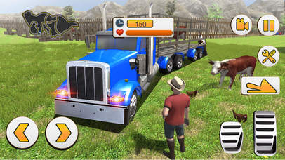 Zoo Animals Transporter Sim screenshot 2
