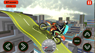 Roof Jumping Bike Parking - Stunt Driving screenshot 4
