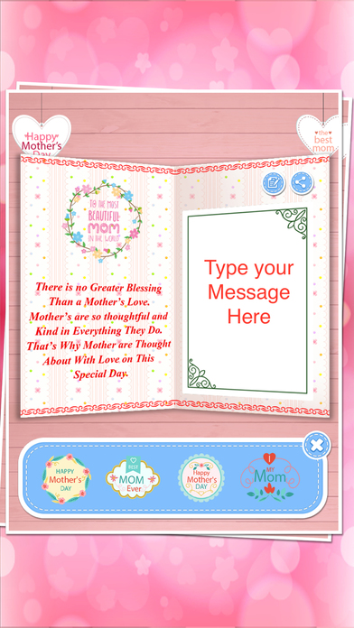 Mother's Day Card Maker - Customize Greeting Card screenshot 3