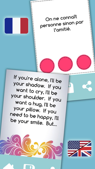 Friendship quotes–Messages for friends-Pro screenshot 2