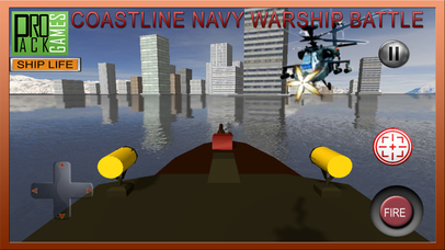 Coastline Navy Warship Fleet - Battle Simulator 3D screenshot 2
