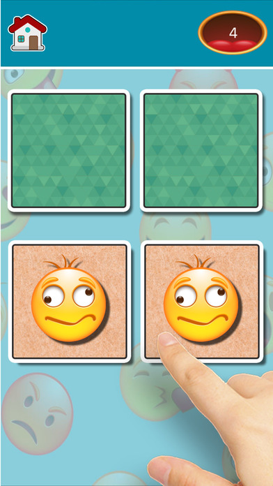Emojis Find the Pairs Learning & memo Game screenshot 3