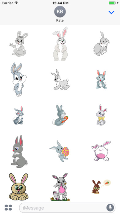 Hares Stickers screenshot 2