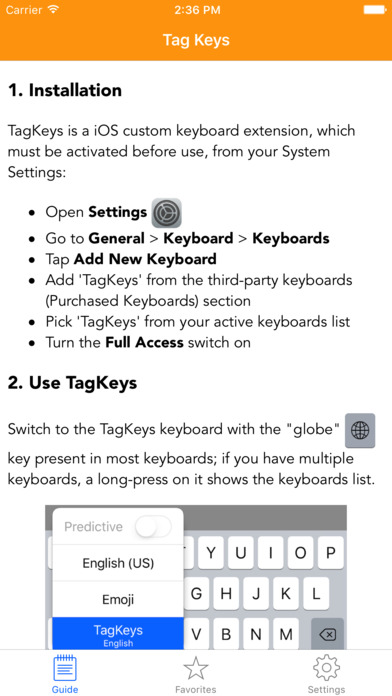 TagKeys - social hashtags keyboard screenshot 4