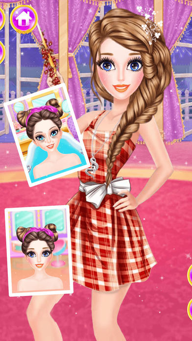 高校美妆沙龙 - 美容、化妆换装游戏 screenshot 3