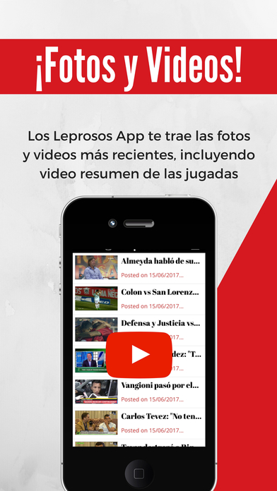 Leprosos App - Fútbol de Rosario Argentina screenshot 3