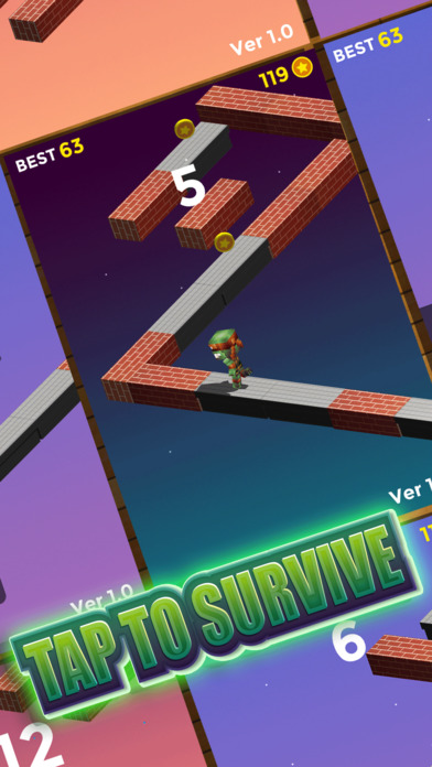 Turtles 3D Skins Crossy Block Games screenshot 2
