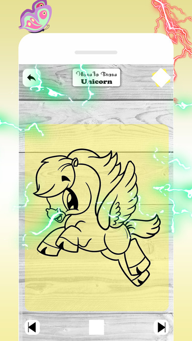 How to draw unicorn legend screenshot 4