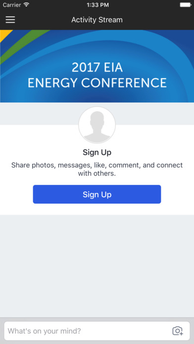 EIA Energy Conference screenshot 2