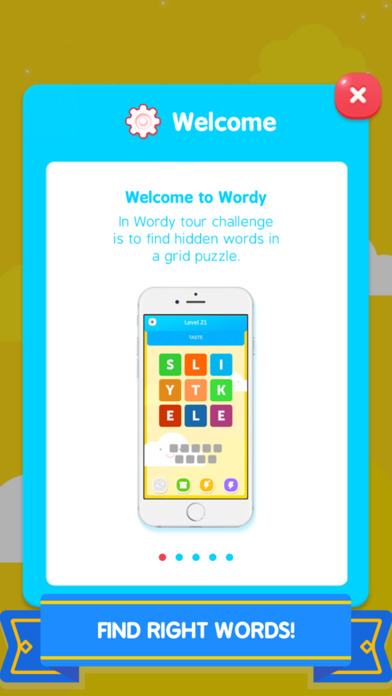 Wordy - themed word puzzle to train your brain! screenshot 2