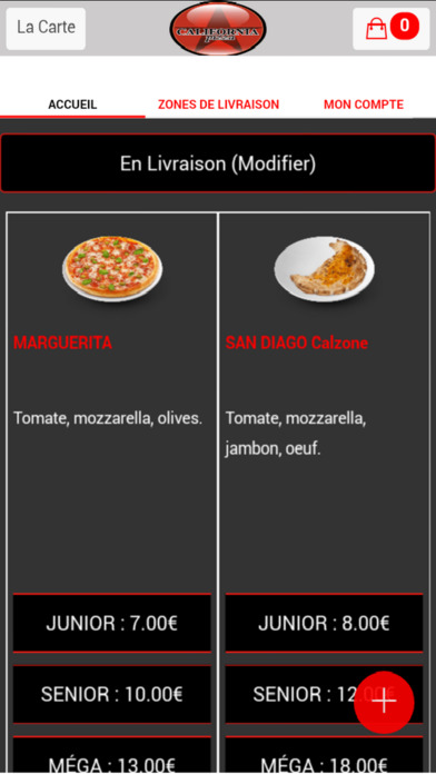 California Pizza screenshot 3