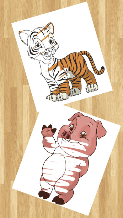 Animal coloring book coloring pages - Pro screenshot 2