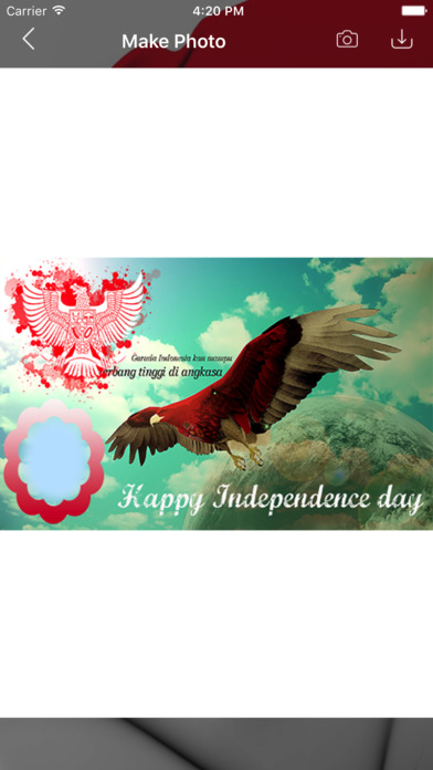Indonesia Independence Day Photo Frame 2017 screenshot 4
