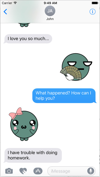 Crazy Marbles - Crazy Emoji & Sticker for Chatting screenshot 3