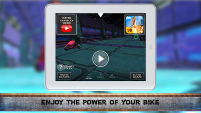 Neon Motorcycle Racing screenshot 2