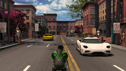 Bicycle Racing Simulator 17 - Extreme 2D Cycling screenshot 4