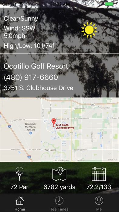 Ocotillo Golf Club Tee Times screenshot 2