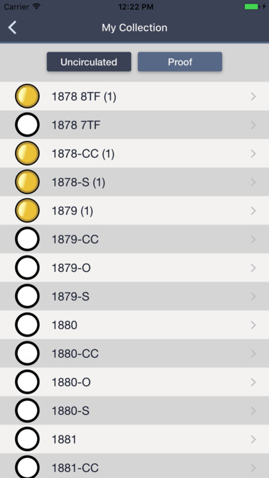 Morgan Dollars - Coin Guide & Collection Tracker screenshot 4