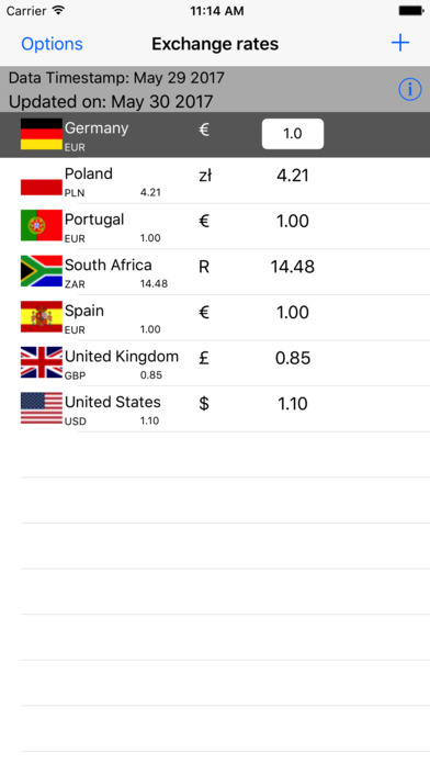 Exchange Rates Currency Converter screenshot 2