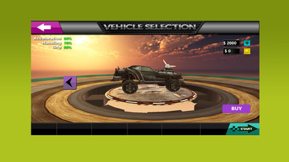 3D Car Stunt Rally Race screenshot 2