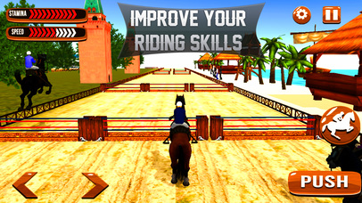 Jumping Horse Riding - Action 3D screenshot 4