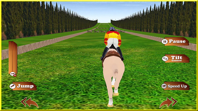 Racing Horse Simulator :  3D Jumping Game screenshot 2