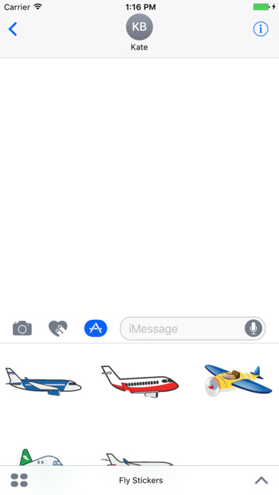 Fly Air and Plane Stickers screenshot 3