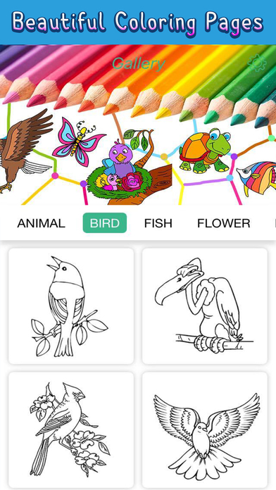 Doodle Book For Toddlers- Kids Recolor Pages screenshot 2