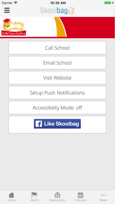 Cubby College - Skoolbag screenshot 4
