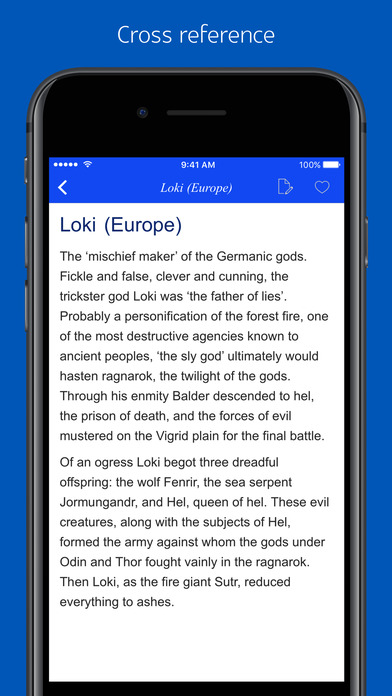 Mythology Dictionary - Combined screenshot 3
