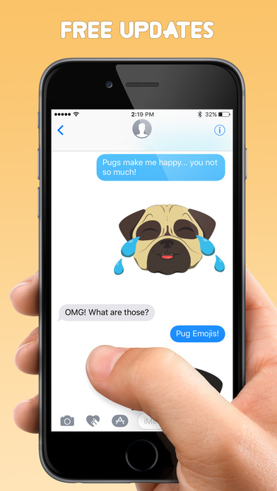 Pug Emojis + screenshot 3
