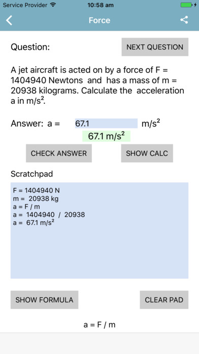 Force & Energy Questions screenshot 4