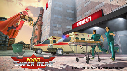 Flying Superhero Rescue – A Superheroes Game screenshot 2