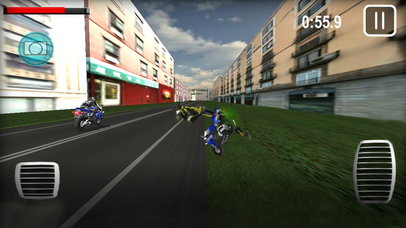 Real Driving Motor-Bike Race screenshot 4