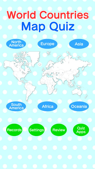 World Countries Map Quiz screenshot 4