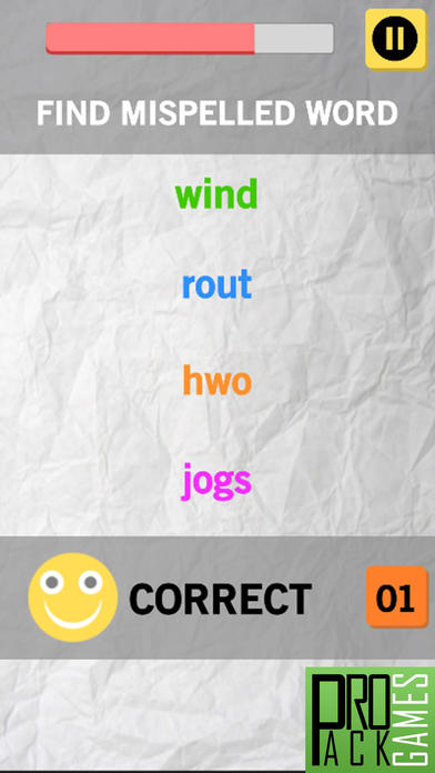 Spot Misspelled Word Homeschooling & Spelling Test screenshot 3