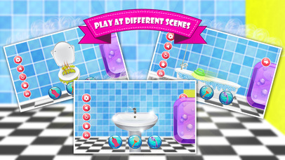 Bathroom Cleanup - Cleaning & Washing dirty toilet screenshot 2