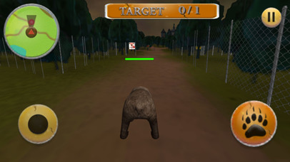 Wild Angry Animal Bear Simulator 3D screenshot 4
