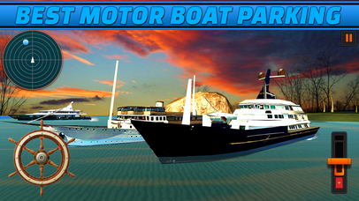 Motor-Boat Parking and Cruise Ship Sim-ulator 2017 screenshot 3