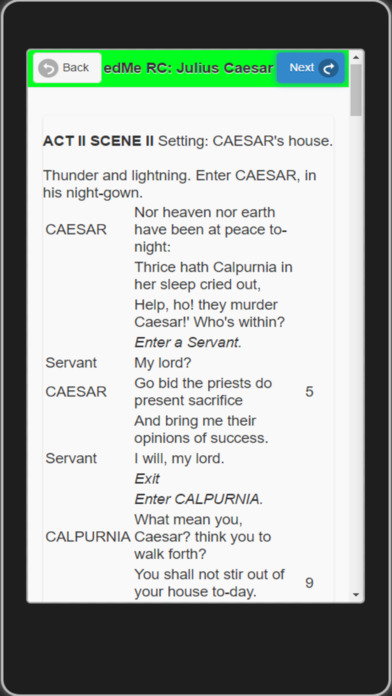 edMe Reading: Julius Caesar screenshot 2