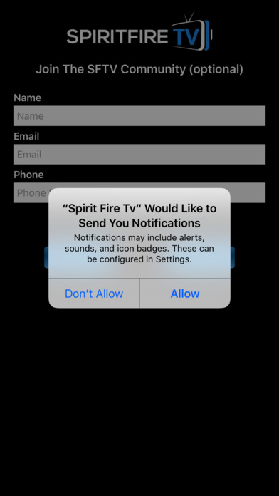 Spirit Fire Tv screenshot 2