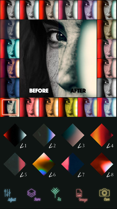 lighty - Image Editor Layout and Pic Frame Design screenshot 3